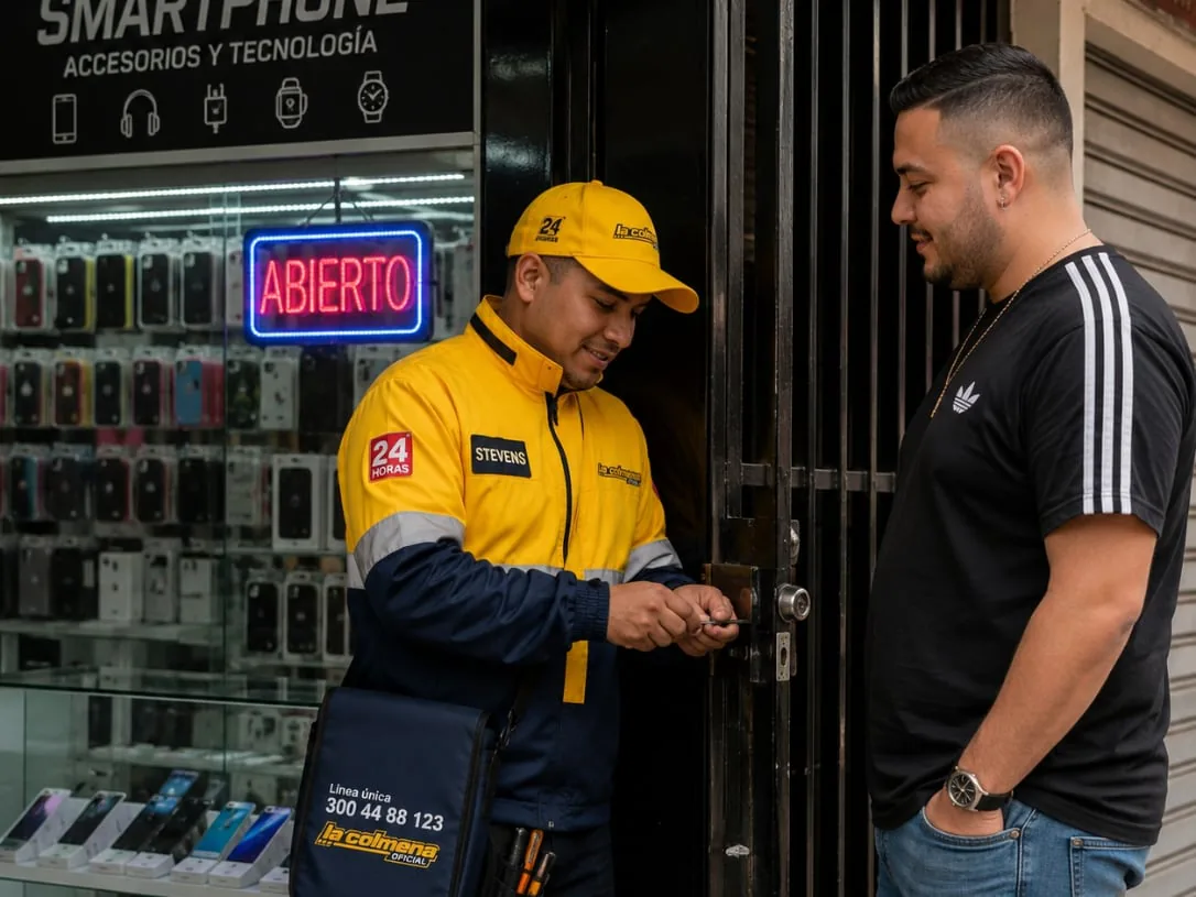 Cerrajero para negocios en Medellín